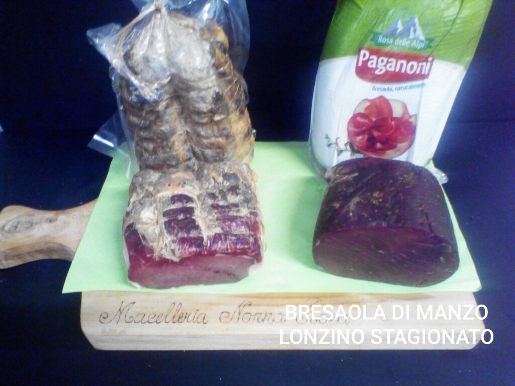 Macelleria Nonna Rosa - Bresaola di Manzo - Lonzino Stagionato
